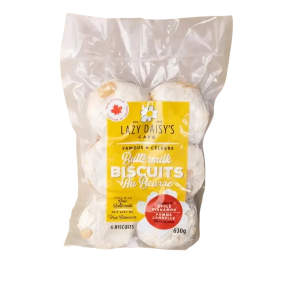 Lazy Daisy Apple Cinnamon Buttermilk Frozen Buttermilk Biscuits 630G