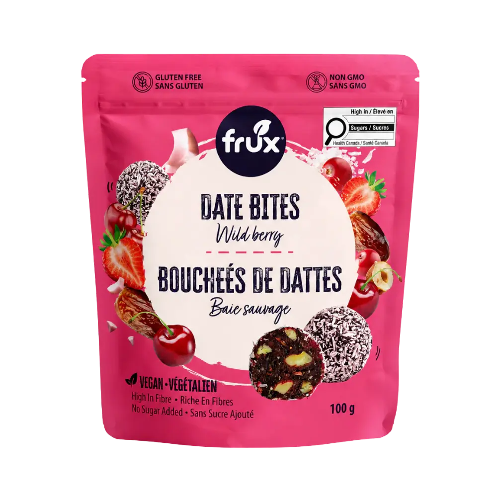 Frux Wild Berry Date Bites 100G 