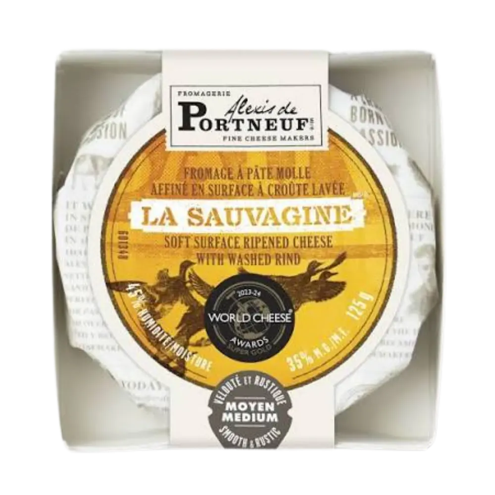 Alexis De Portneuf La Sauvagine Cheese 125G