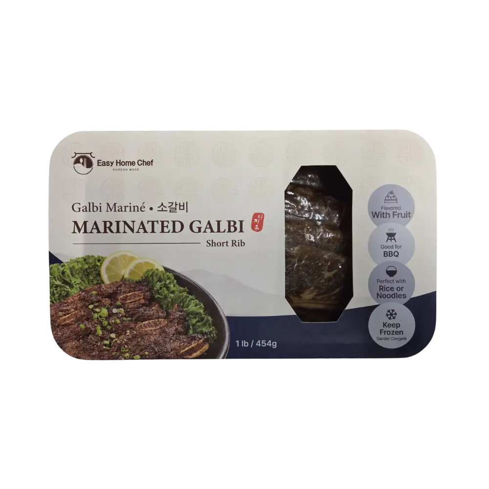 Easy Home Chef Marinated Galbi 1Lb
