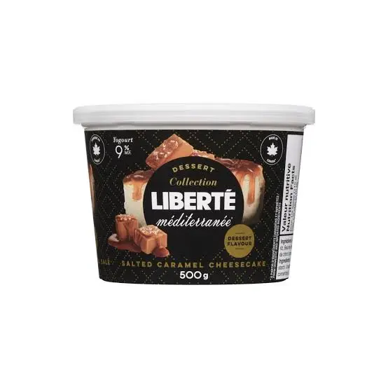 Liberte Yogurt Salted Caramel Cheesecake 500G