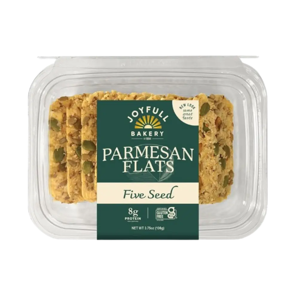 Joyfull Bakery Five Seeded Parmesan Flats 85G 