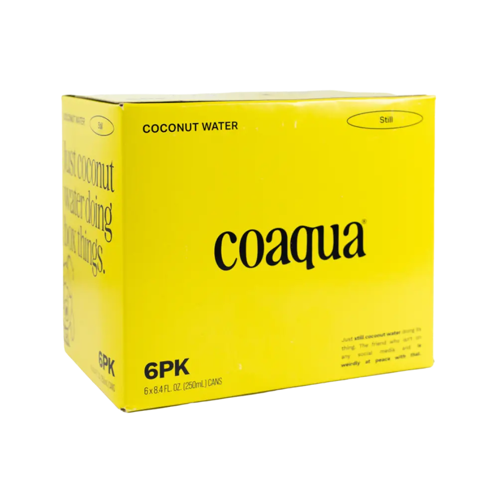 Coaqua Coconut Water 6 X 250Ml