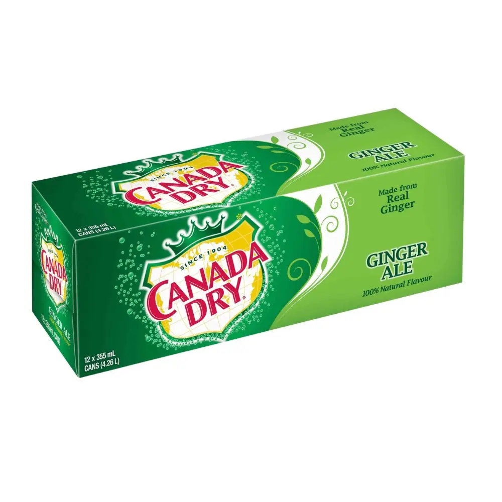 Canada Dry Ginger Ale 12 X 355Ml