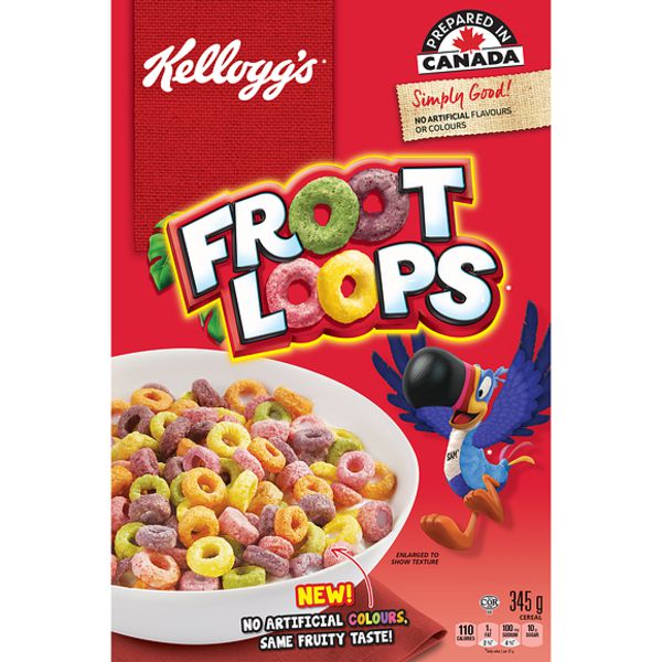 Kellogg's Froot Loops 345G