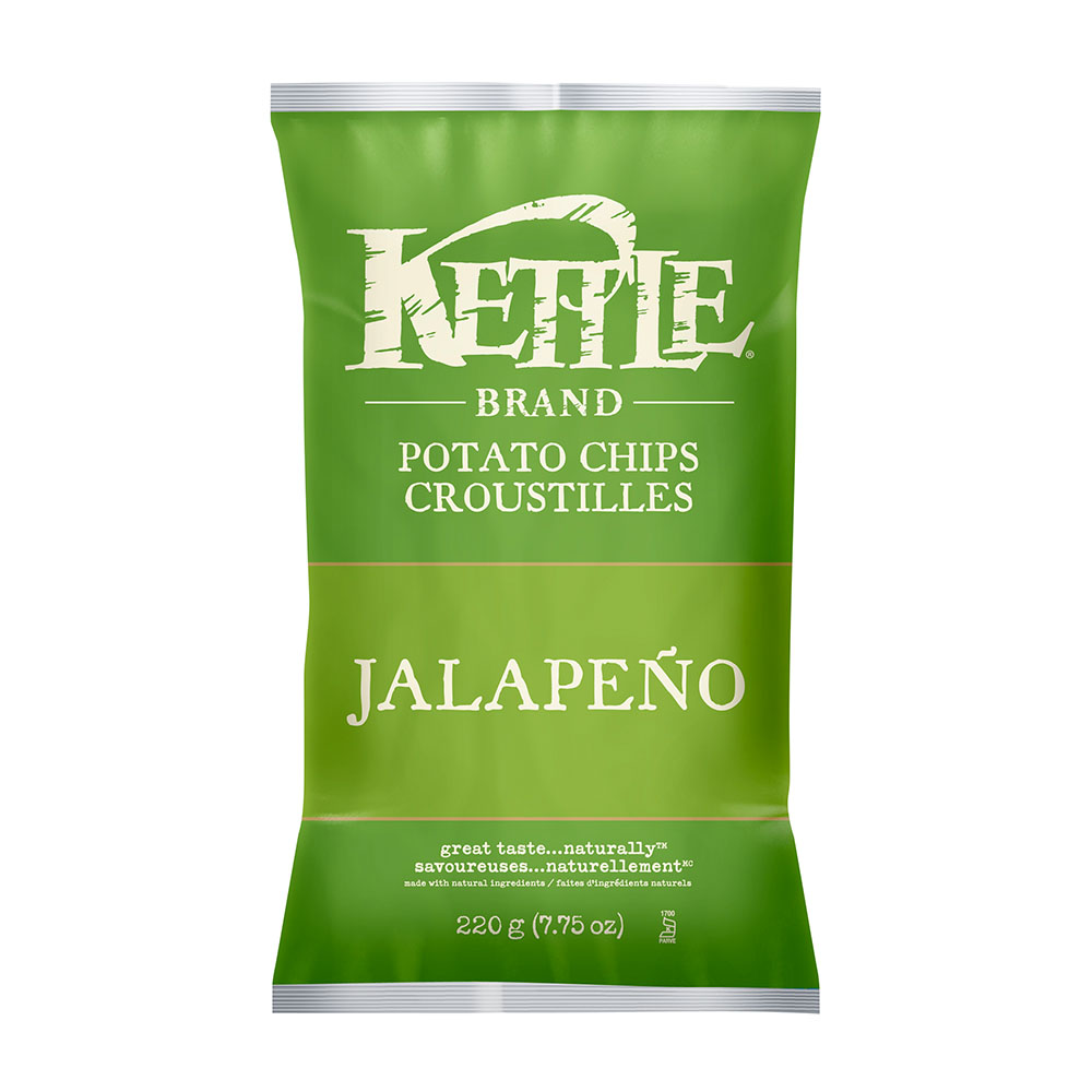 KETTLE JALAPENO CHIPS 220G - 84114902764