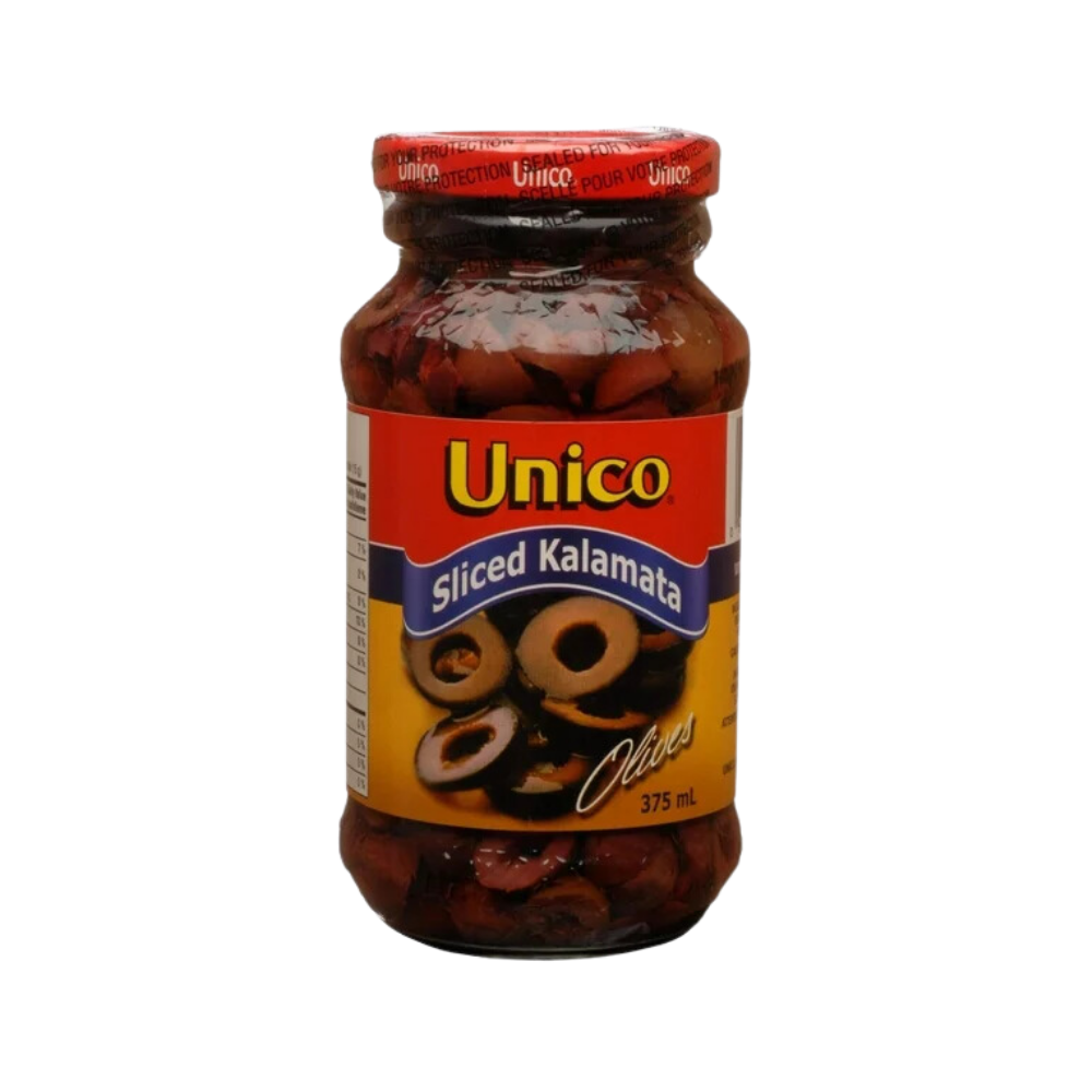 Unico Kalamata Olives 375G
