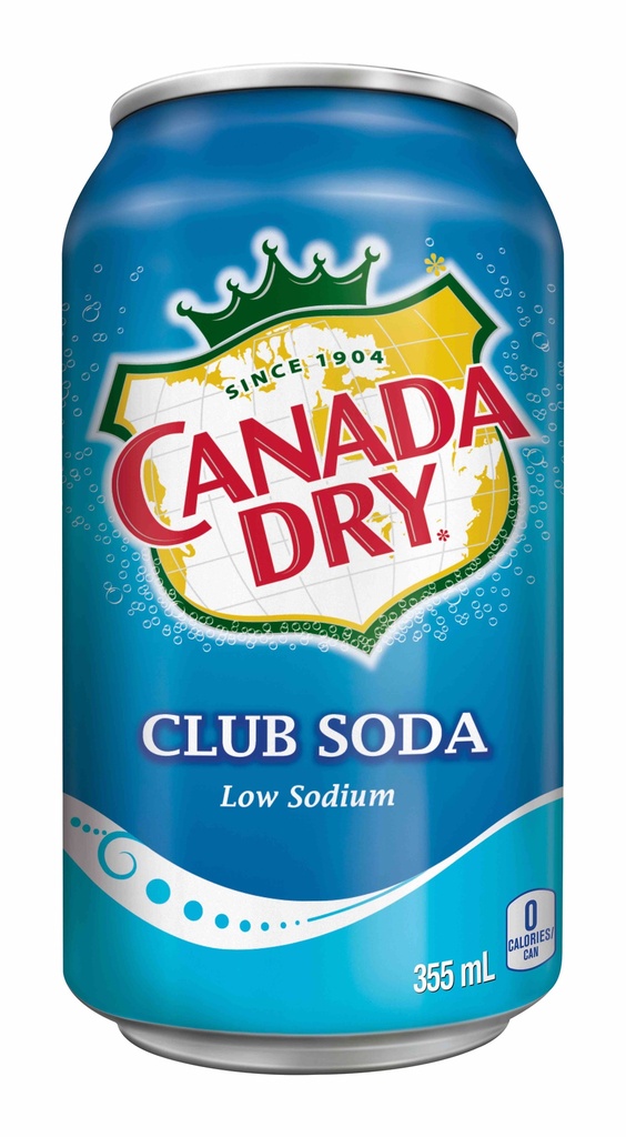 Canada Dry Club Soda 355Ml