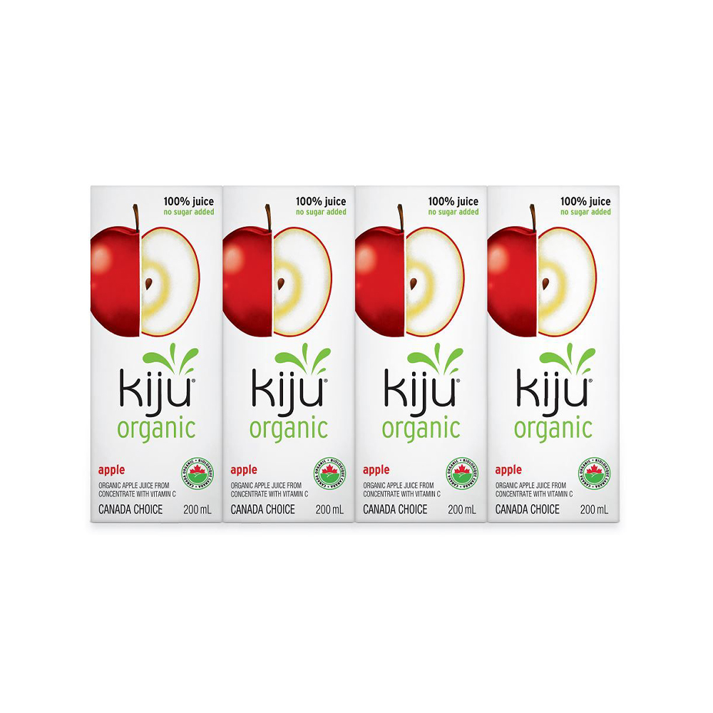 Kiju Organic Apple 4X200Ml