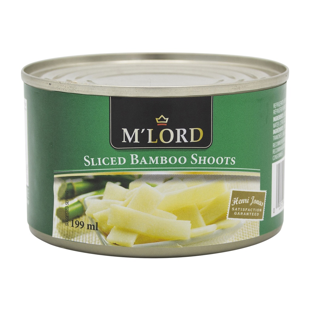 M'Lord Sliced Bamboo Shoots 199Ml