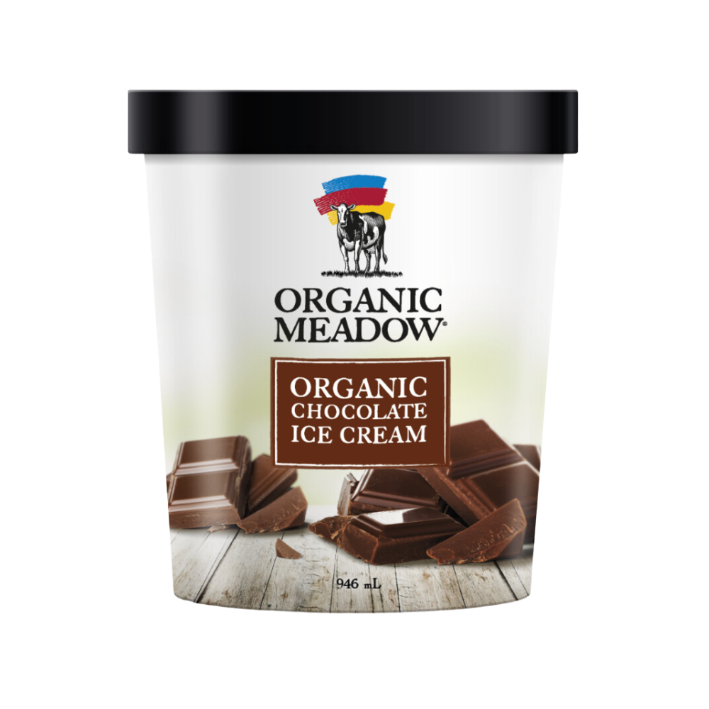 Organic Meadow Chocolate Ice Cream 946Ml