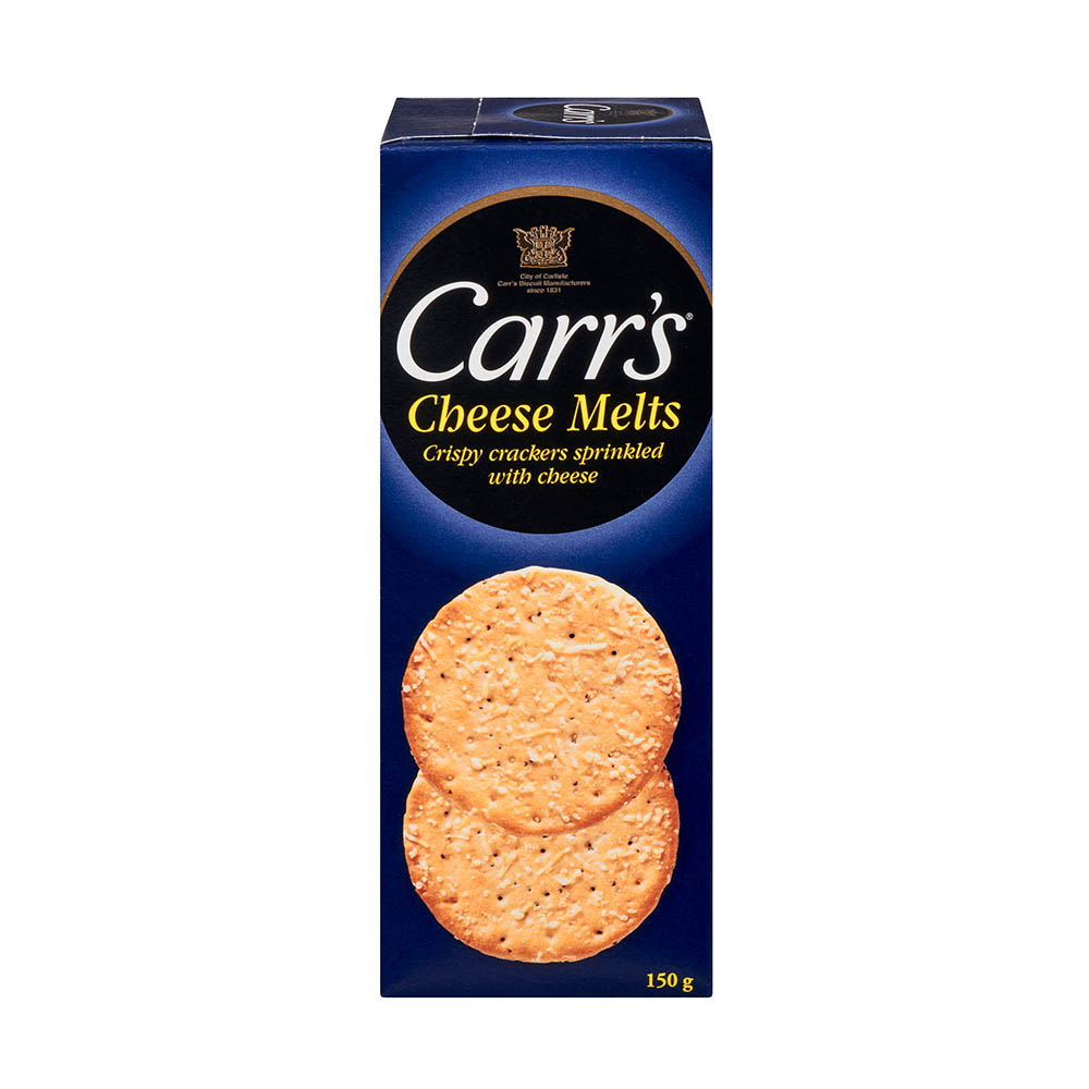 Carr's Cheese Melts 150G