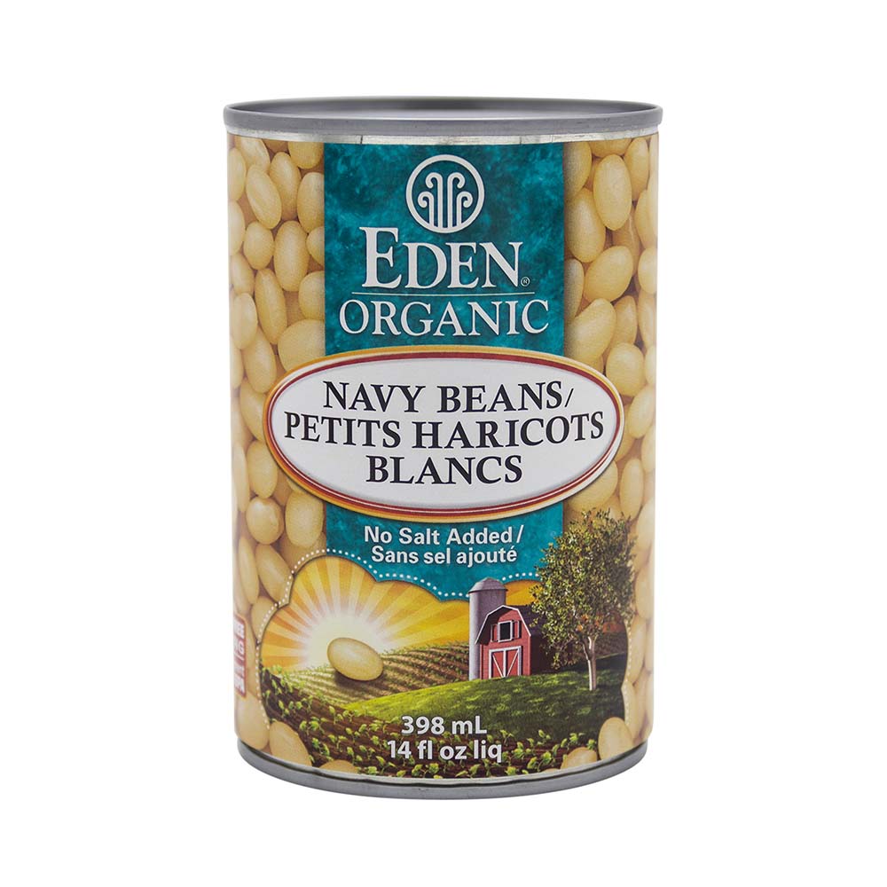 Eden Organic Navy Beans 398Ml