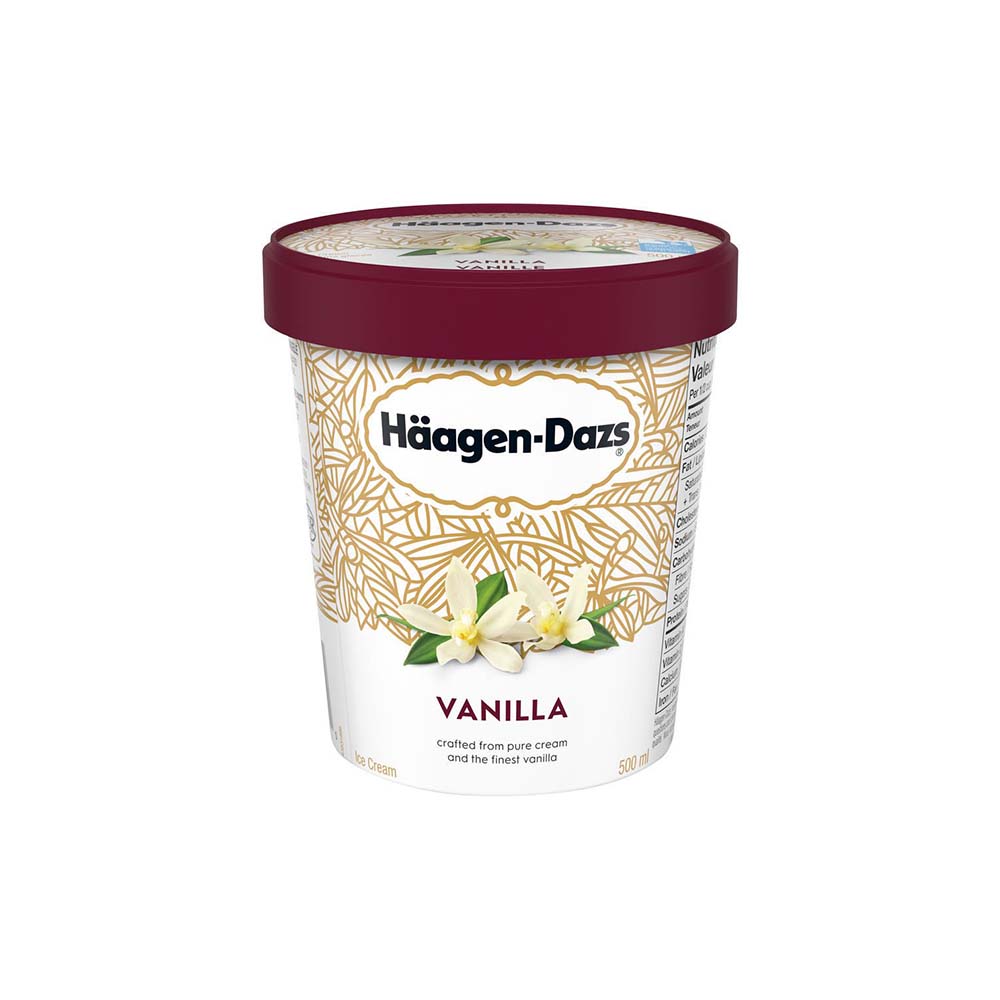 Haagen Dazs Vanilla 450Ml 