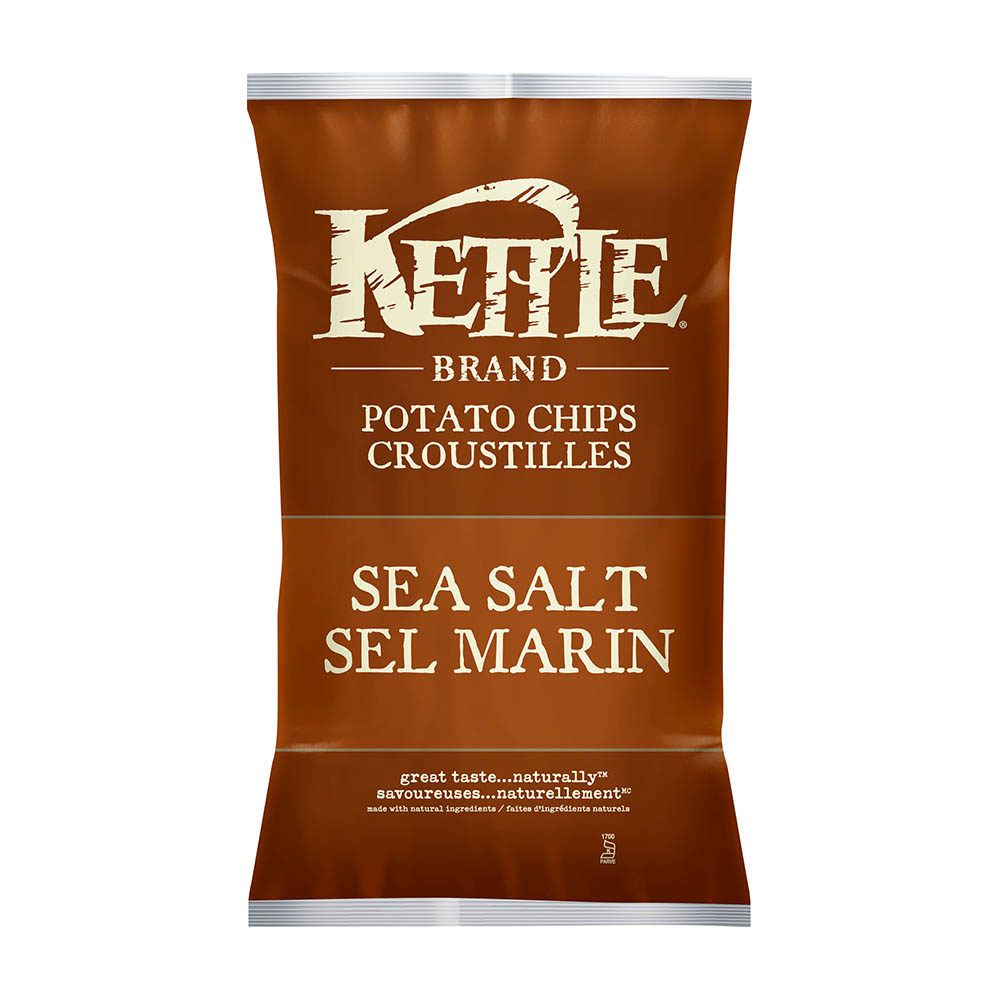 Kettle Potato Chips Sea Salt 220G