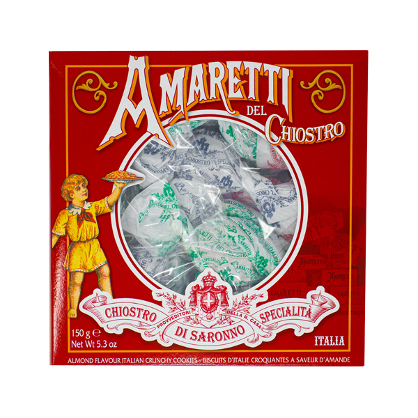 Chiostro Di Saronno Amaretti In Window Tin 150g