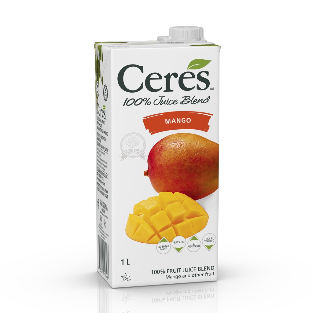 Ceres 100% Juice Mango 1lt