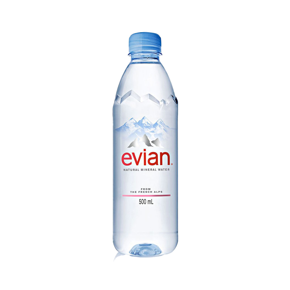 Evian Natural Spring Water 500Ml