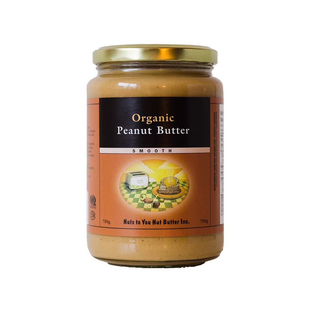 Nuts To You Smooth Peanut Butter 500G