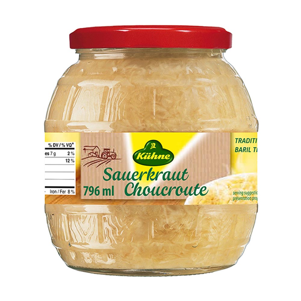 Kuhne Barrel Sauerkraut 796Ml