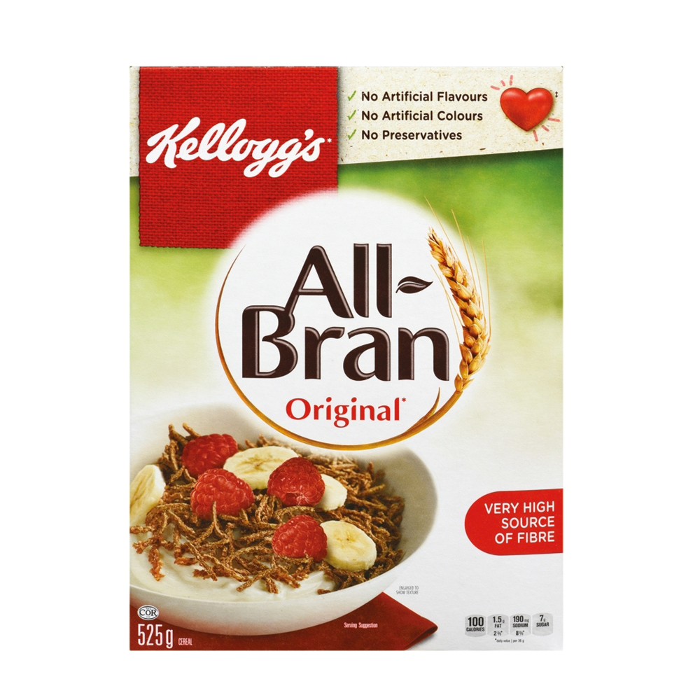 All Bran Cereal 525G