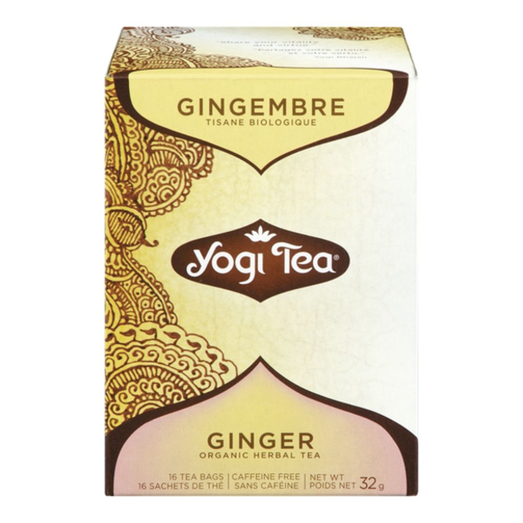 Yogi Ginger Tea 16Pc