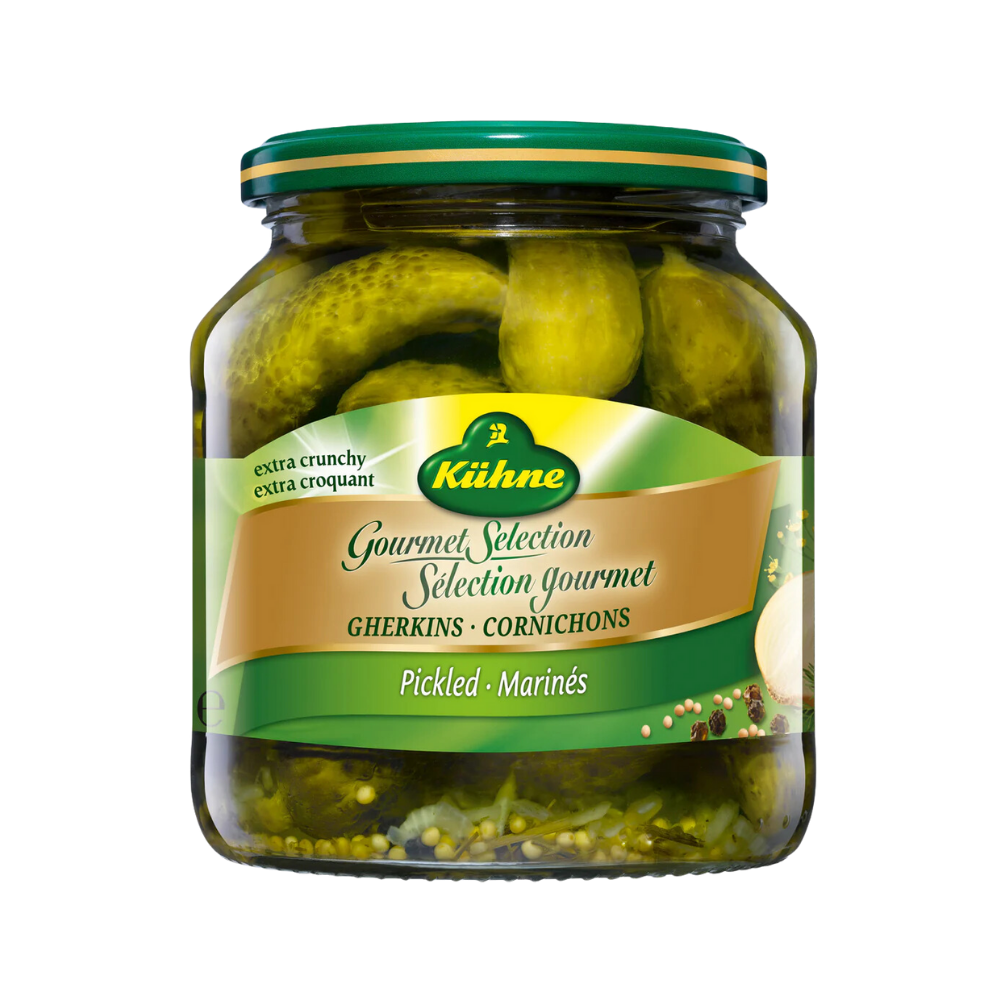 Kuhne Gherkins 500Ml