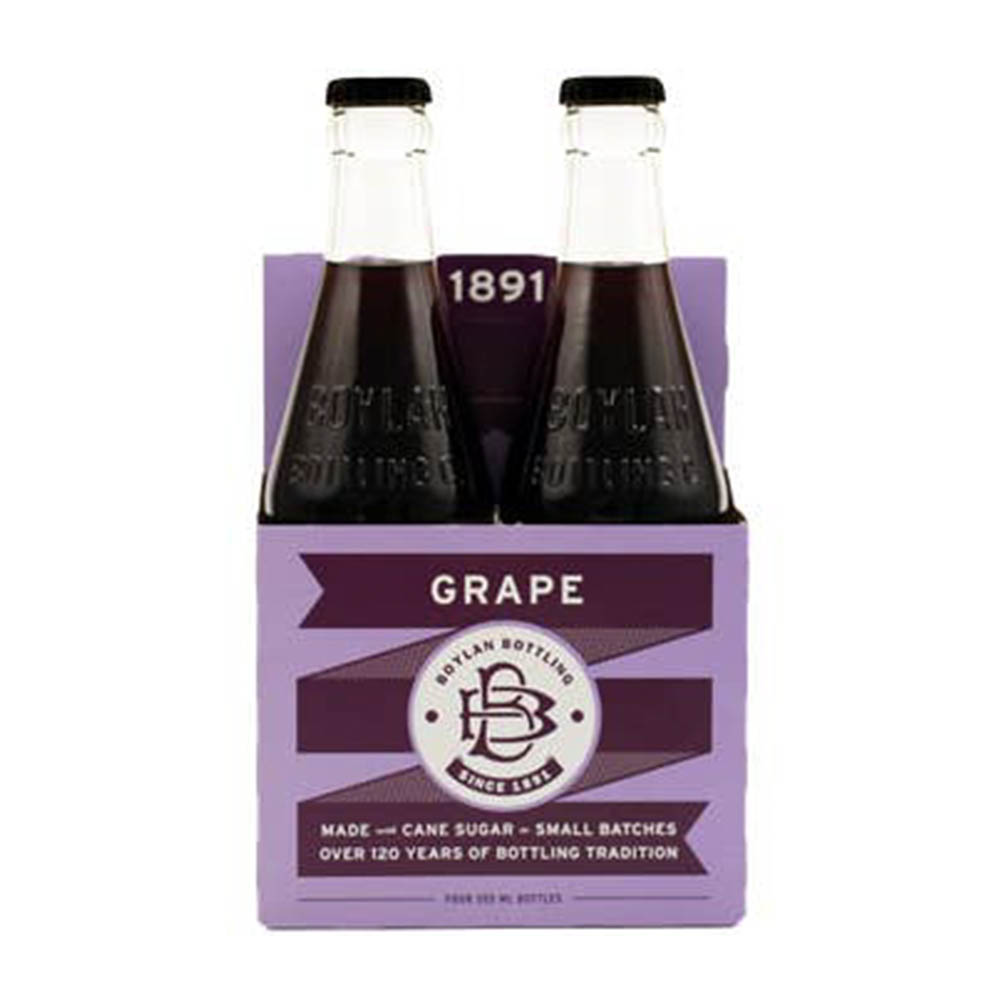 Boylan Bottling Co Grape 4 Pacx 355Ml