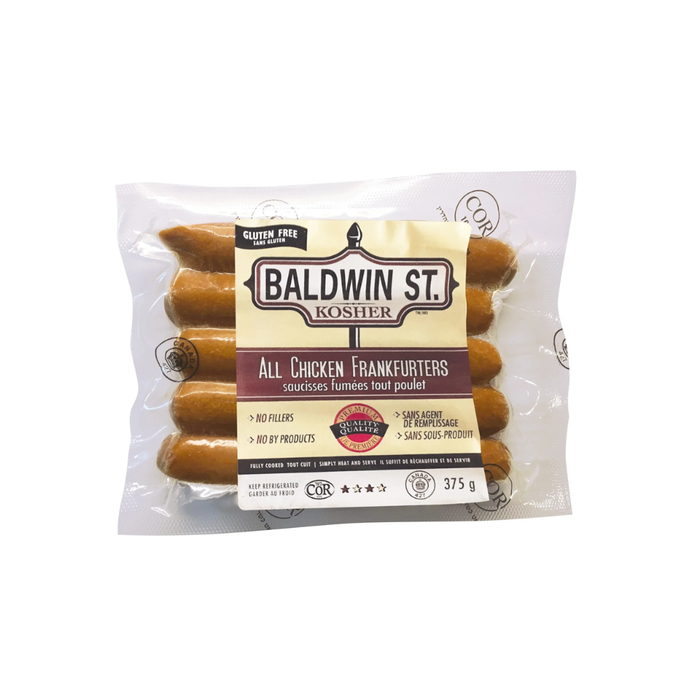Baldwin St Baldwin St All Chicken Frankfurt 375g