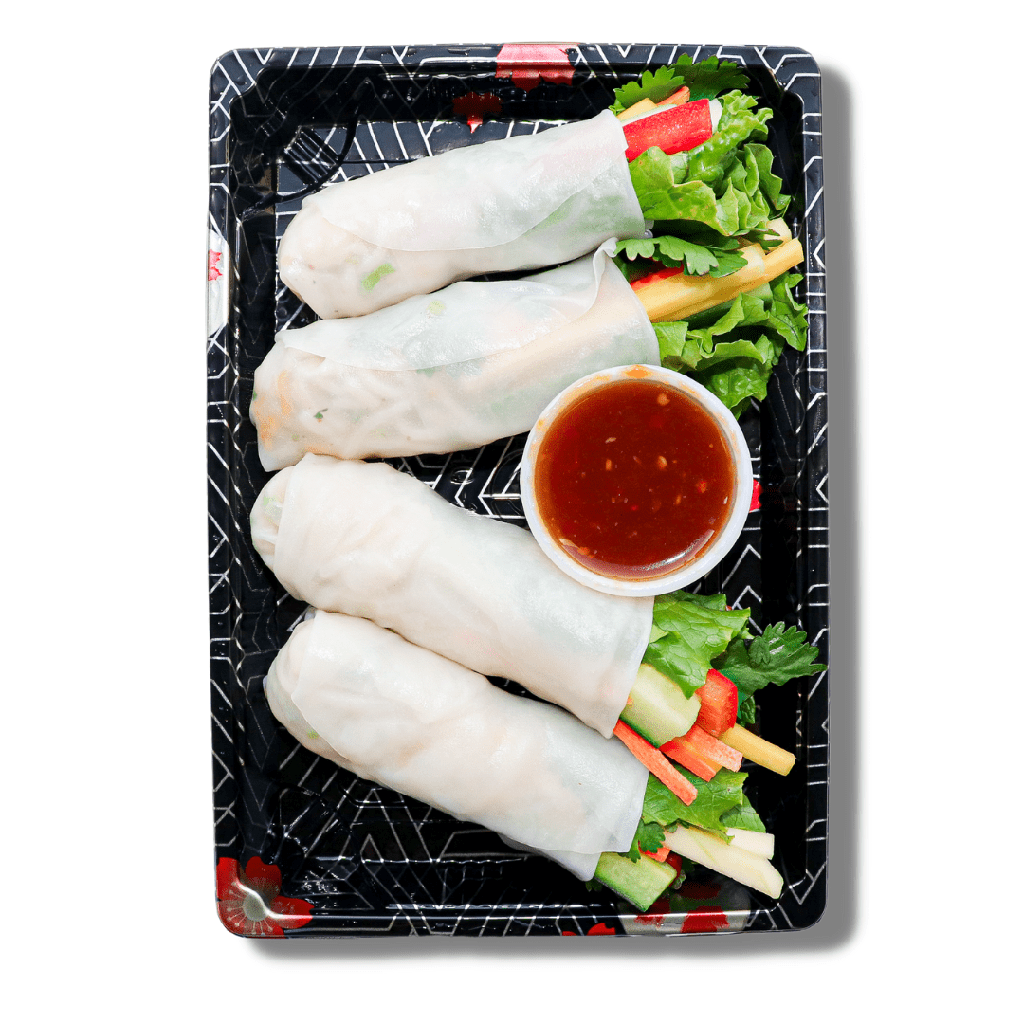 MANGO VEGETABLE SALAD ROLLS