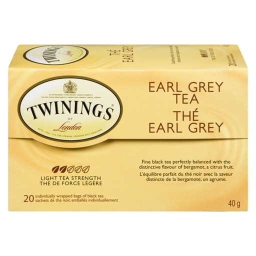 [55551] Twinings Earl Grey Tea 40G