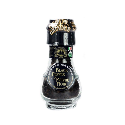 [55603] ORG GRINDER BLK PEPPER