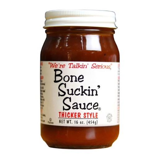 [55772] BONE SUCKIN' THICKER HOT SAUCE 454G