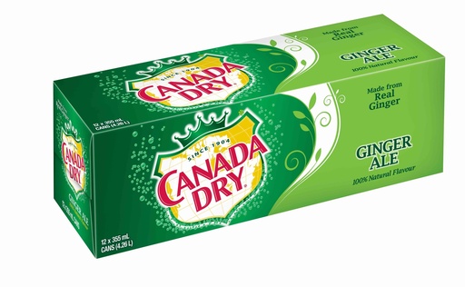 [55800] CANADA DRY GINGER ALE - 06210000893
