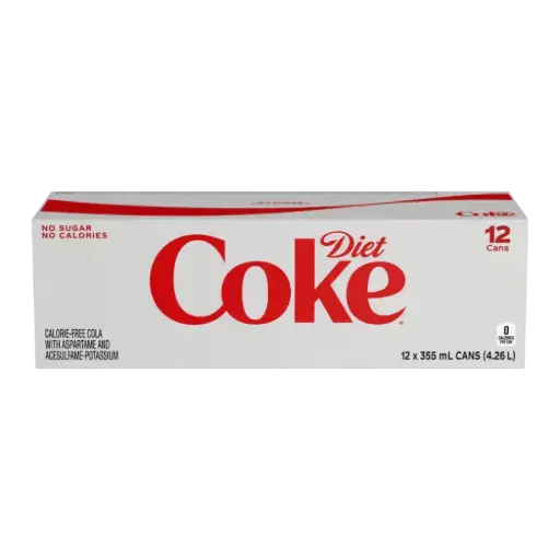 [55835] Diet Coke Fridge Pack 12 X 355Ml