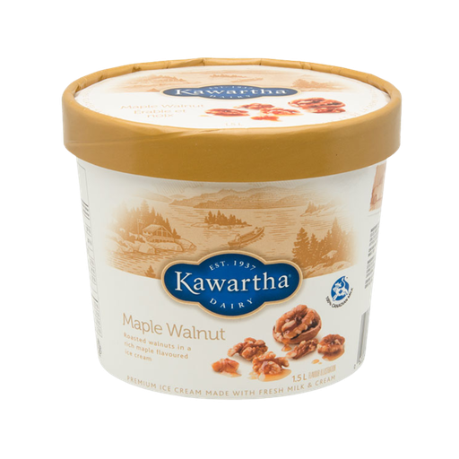 [55992] Kawartha Maple Walnut Premium Ice Cream 1.5L
