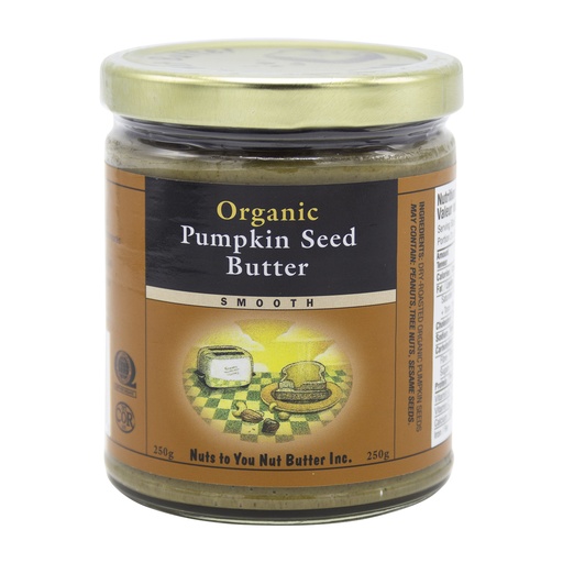 [56131] Nuts To You Organic Pumpkin Seed Butter Smooth 250G