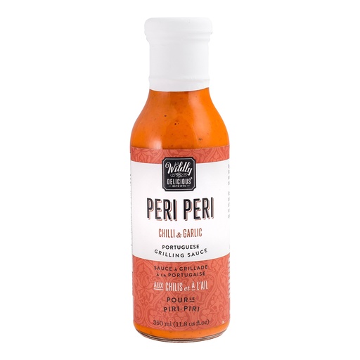 [56334] Wildly Delicious Peri Peri Chilli & Garlic Portuguese Grilling Sauce 350ml