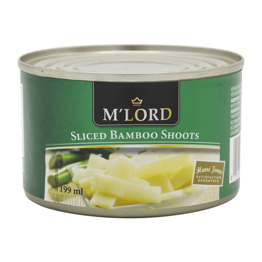 [56759] M'Lord Sliced Bamboo Shoots 199Ml