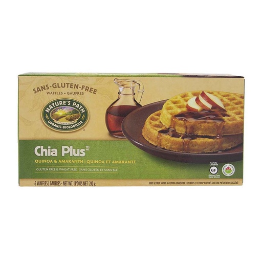 [56778] Nature's Path Chia Plus Waffles 6Pk