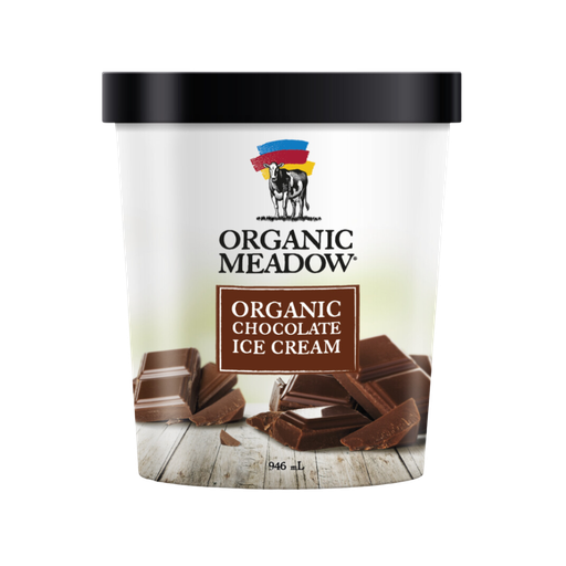 [56802] Organic Meadow Chocolate Ice Cream 946Ml