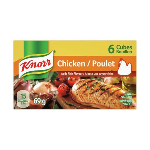 [57245] Knorr Chicken Cubes 69G
