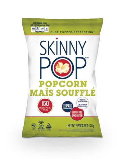 [57891] Skinny Pop Popcorn Original 125G