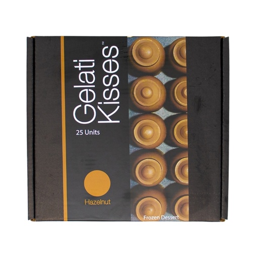 [58013] GELATI KISSES HAZELNUT