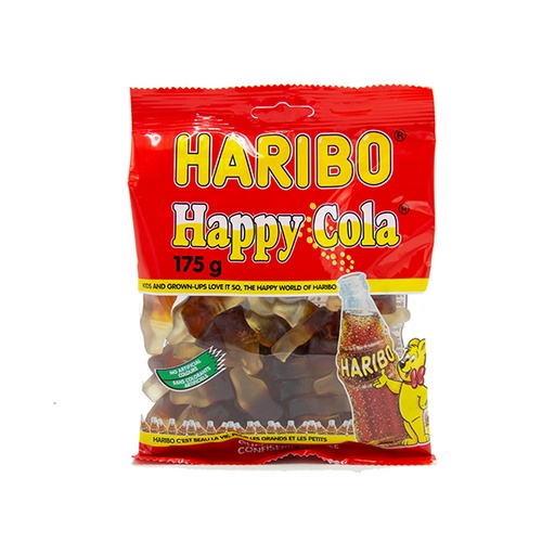 [58159] Haribo Happy Cola Gummy Candies 175g