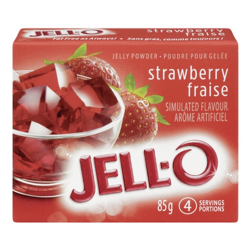 [58489] JELLO STRAWBERRY