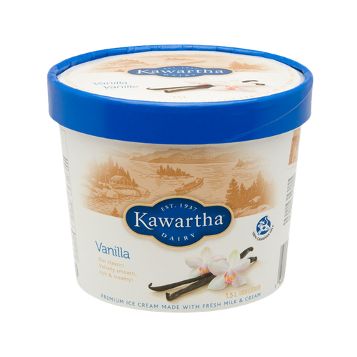 [58493] Kawartha Vanilla Premium Ice Cream 1.5L
