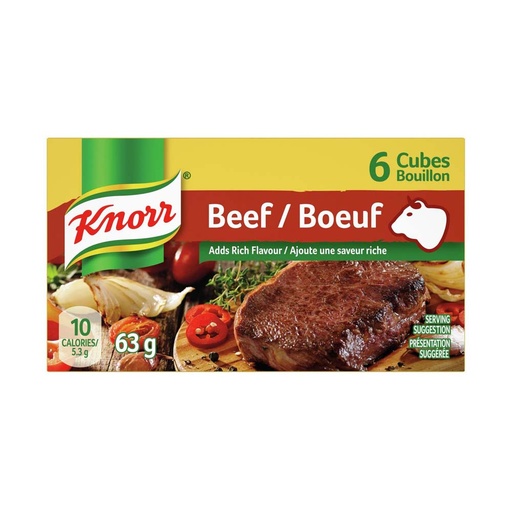 [58497] Knorr Beef Cubes 63G