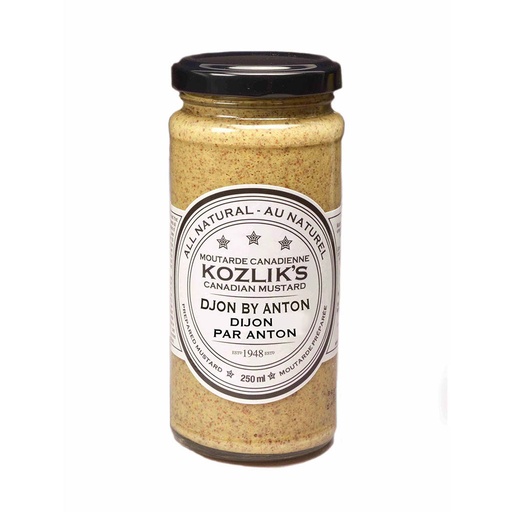 [58738] Kozlik's Canadian Mustard Dijon By Anton 250Ml