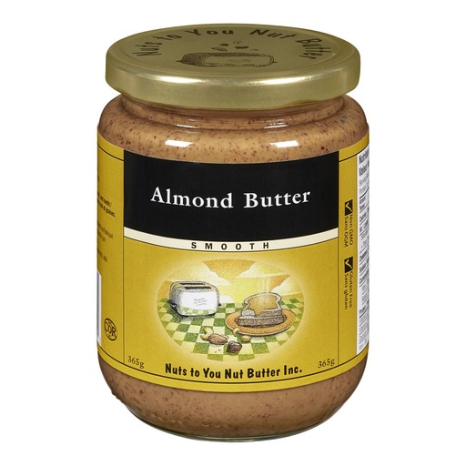 [58763] Nuts To You Smooth Almond Butter 250G